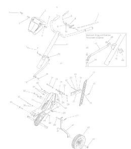 Part Location Diagram of 720-0195 Husky Hand Knob